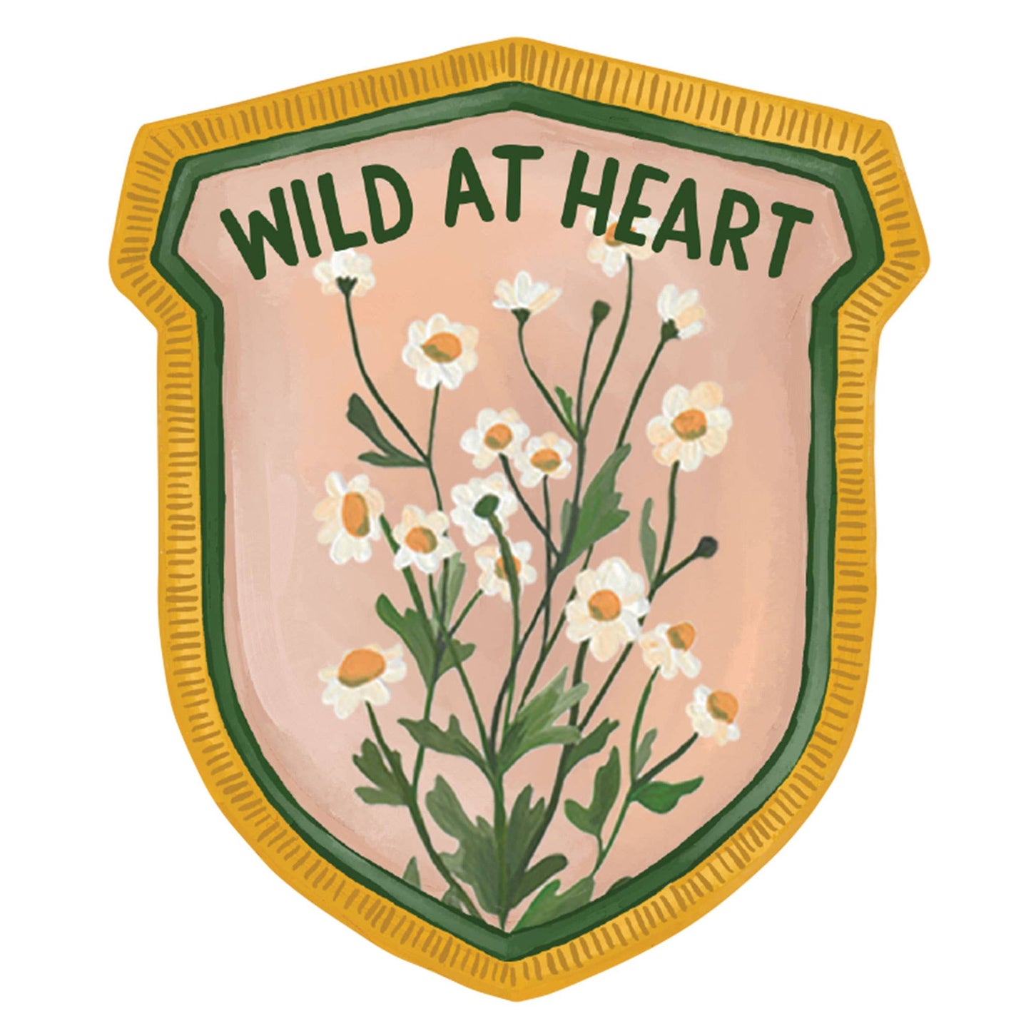 Wild At Heart Wildflower Decal Sticker