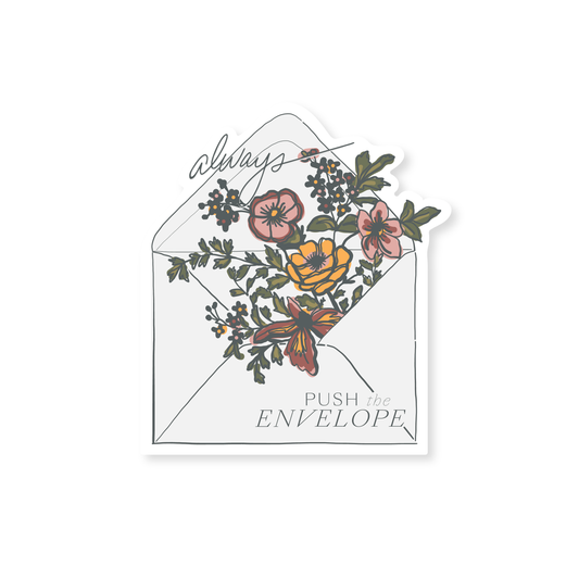 Push the Envelope sticker