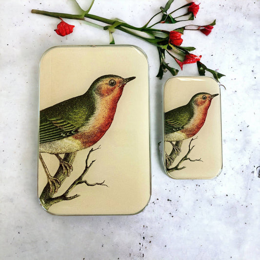 Robin Storage Tin: Small