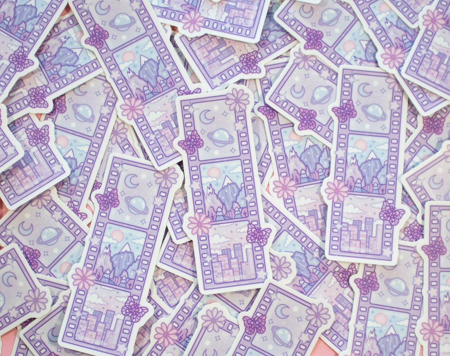 Magical Film Strip Vinyl Decal Sticker