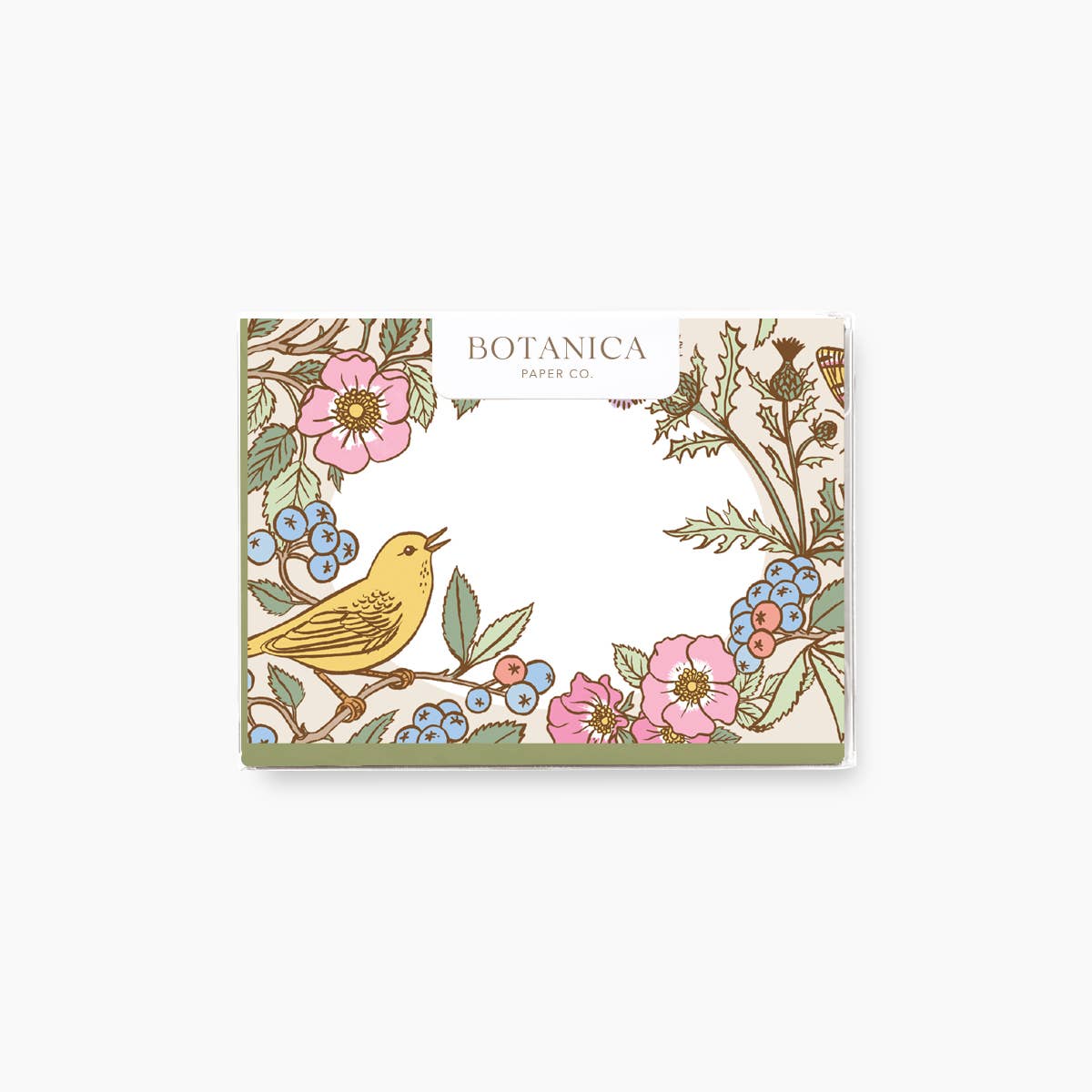 Songbirds Mini Notecards, set of 8