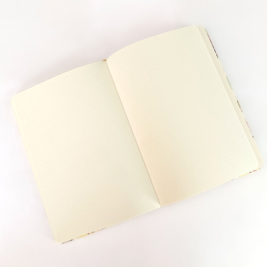 Blackbirds, Crows, and Wildflowers A5 Hardcover Journal