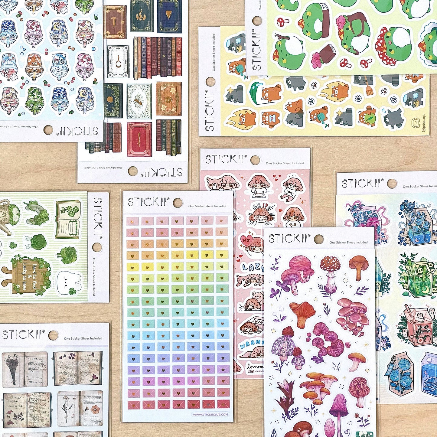 Writing Whimsy Sticker Sheet