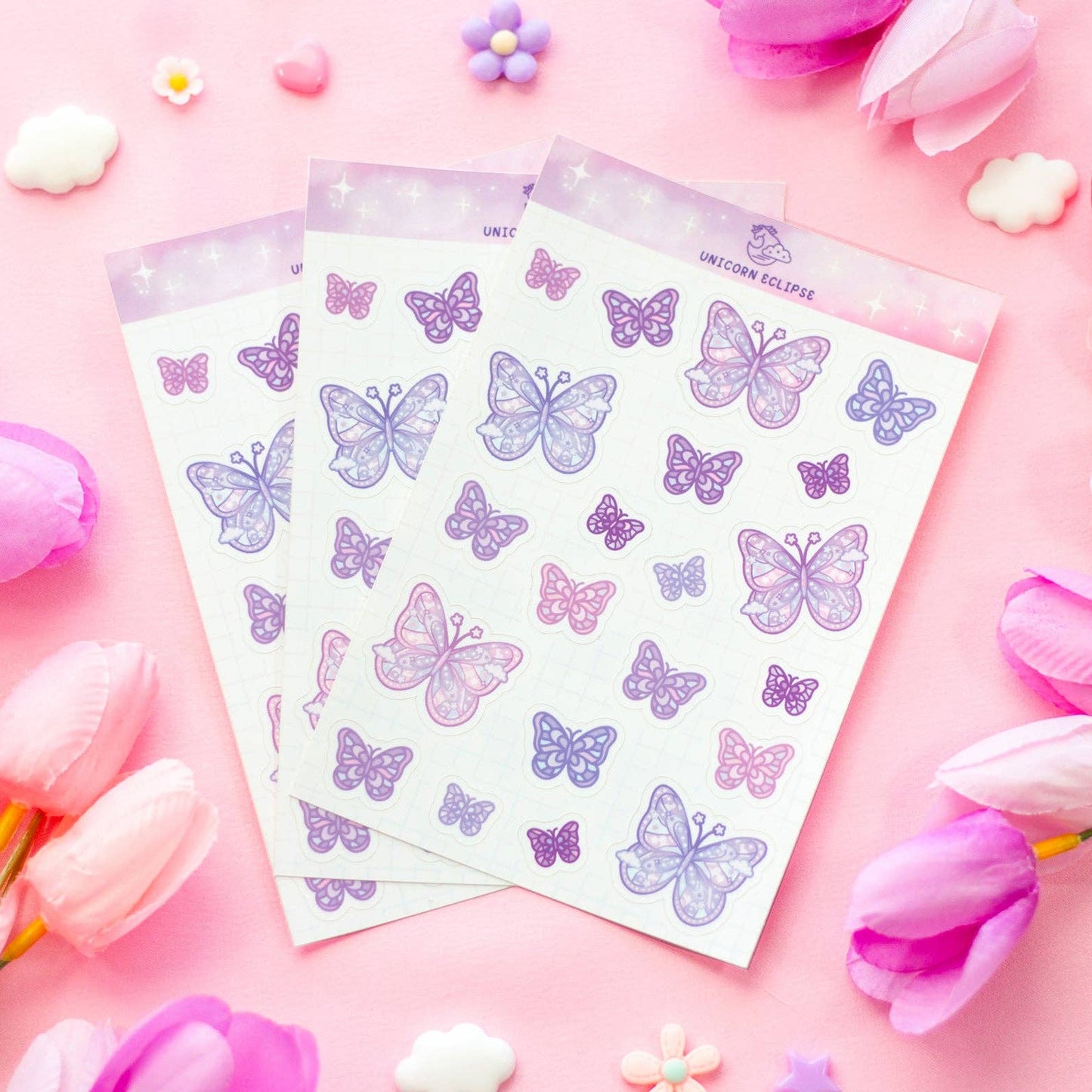 Magical Butterflies Sticker Sheet