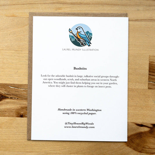 Sweet Birds in Sweet Peas Greeting Card