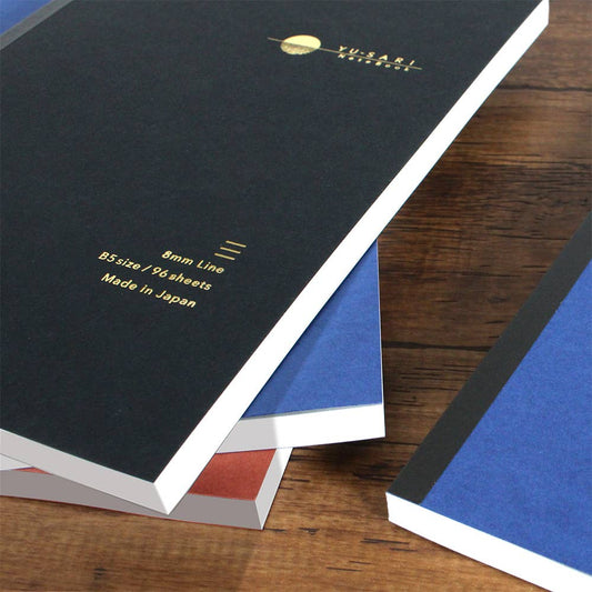 Yu-Sari Fountain Pen Notebook, B5, Lined by Nakabayashi