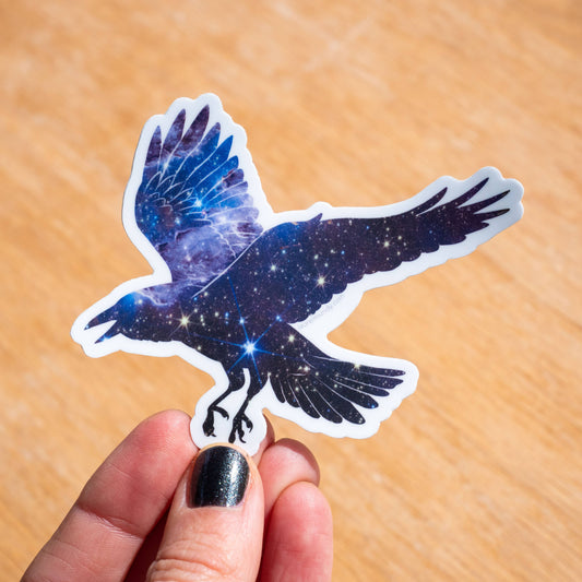 Space Raven Vinyl Sticker
