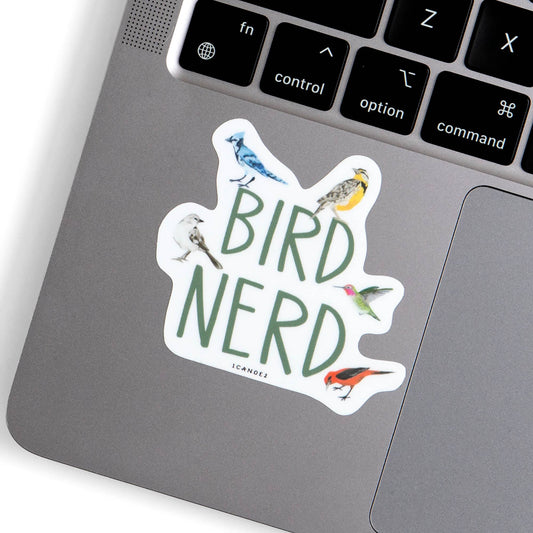 Bird Nerd Decal Sticker