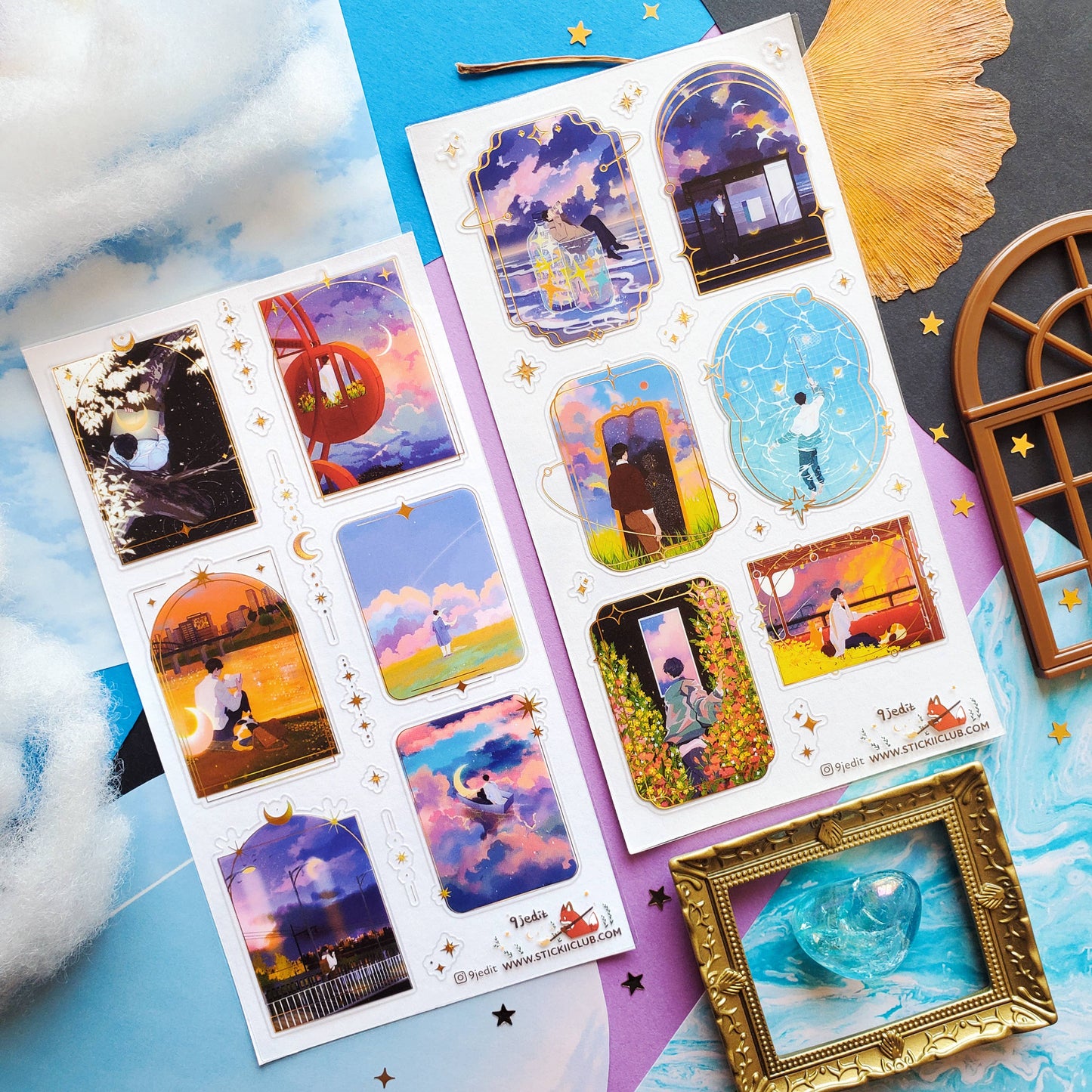 Beyond the Stars Sticker Sheet