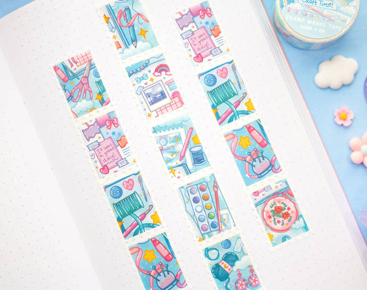 Craft Time Stamp Washi Tape