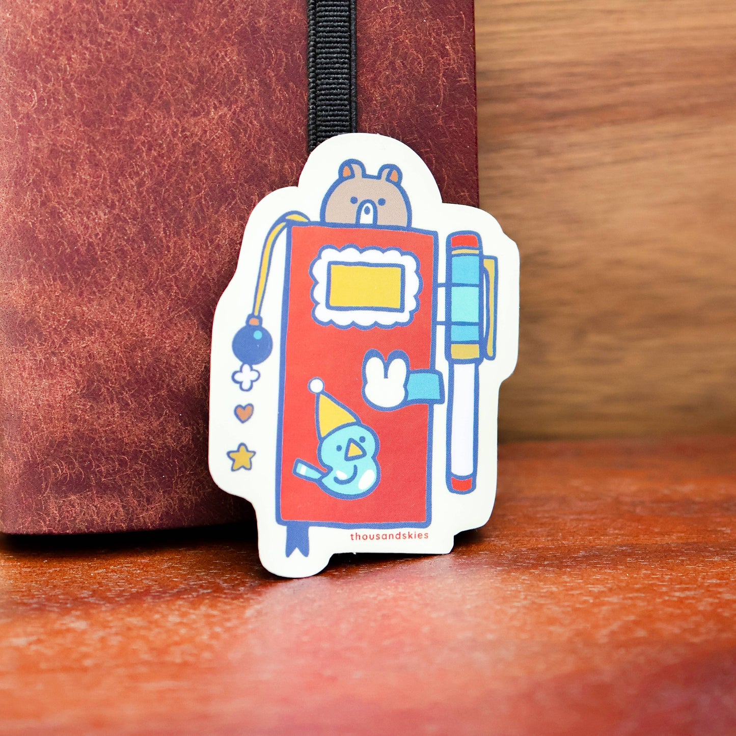 Weekly Journal Holographic Vinyl Sticker Decal