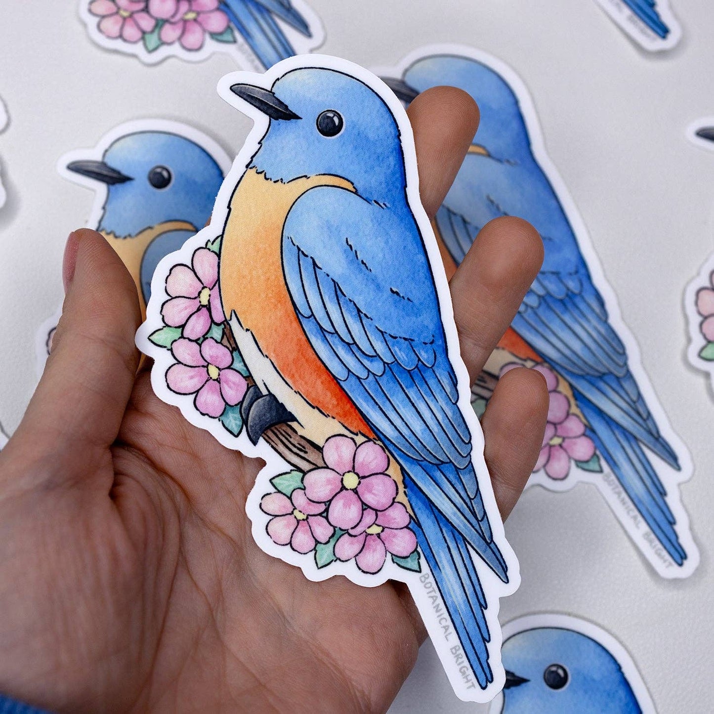 Bluebird Vinyl Sticker Decal