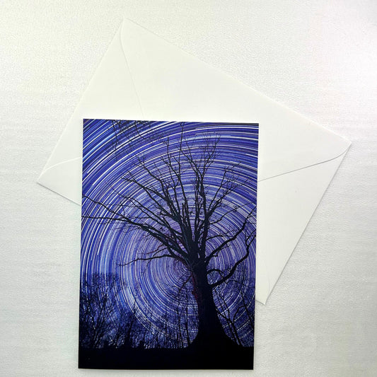 An Evening Beneath The Stars Notecard