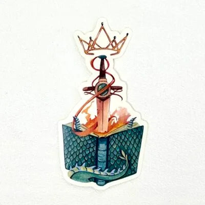 Fantasy Book sticker