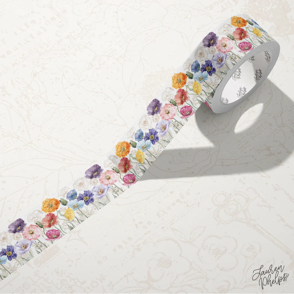 Flanders Field Washi by Lauren Phelps Design