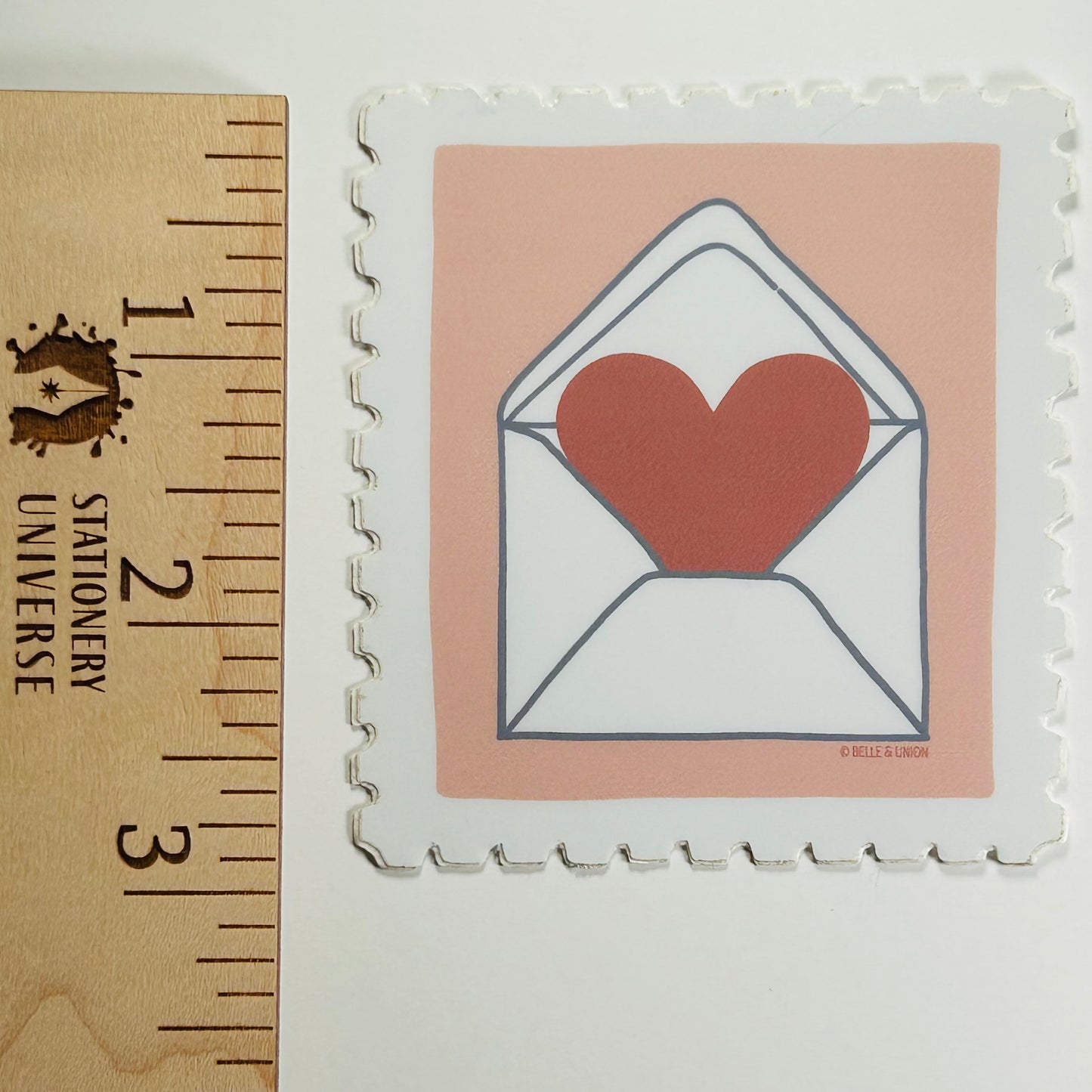 Heart Envelope sticker