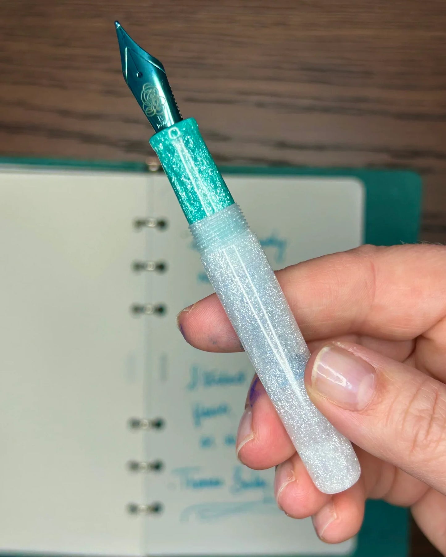 Starlit Seafoam fountain pen