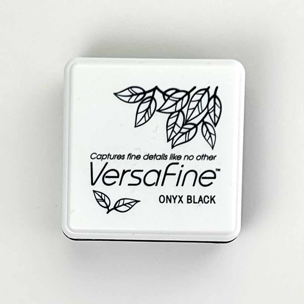 Tsukineko Versafine pigment mini ink pad, onyx black