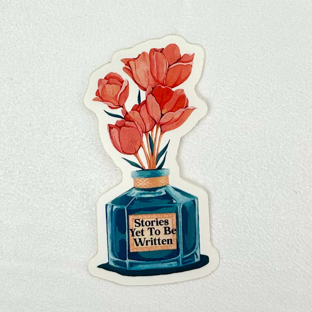 Stories Yet To Be Written Ink Bottle sticker