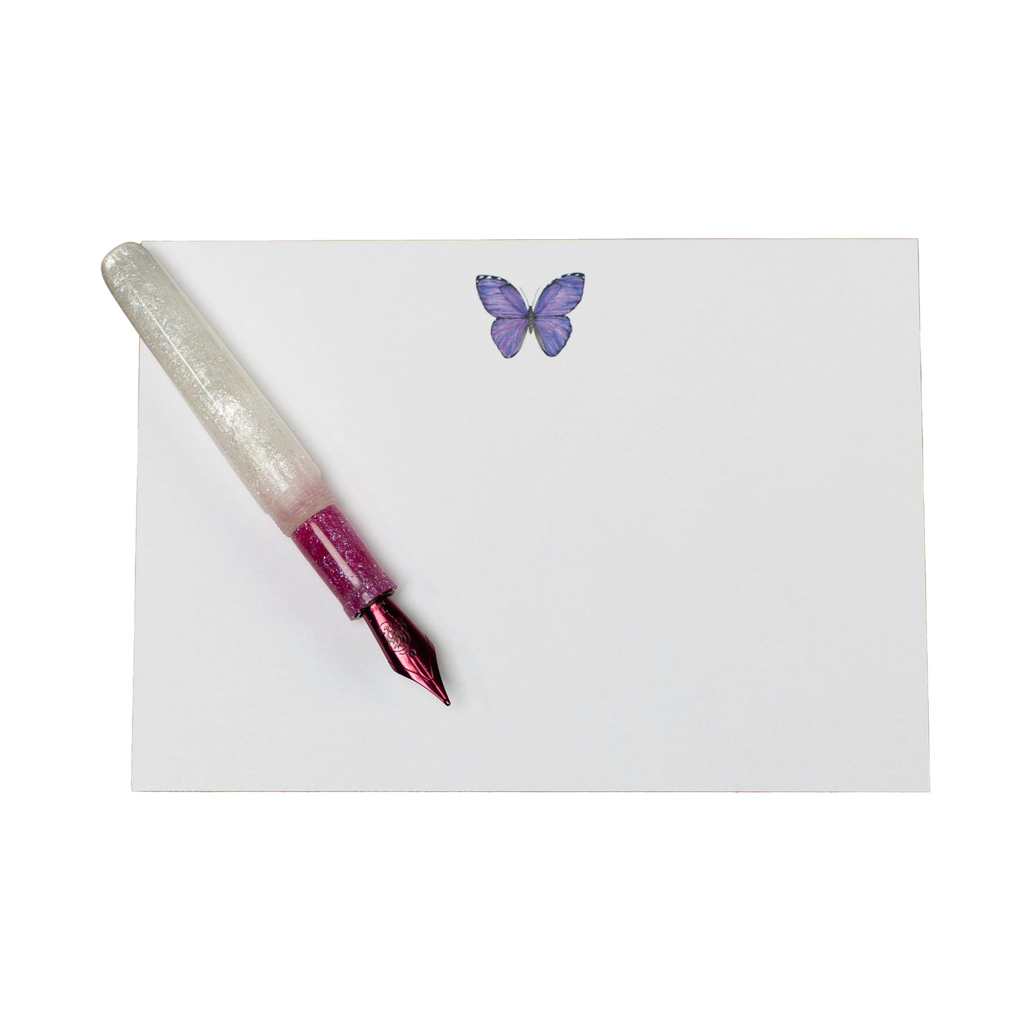 Morpho flat notecard