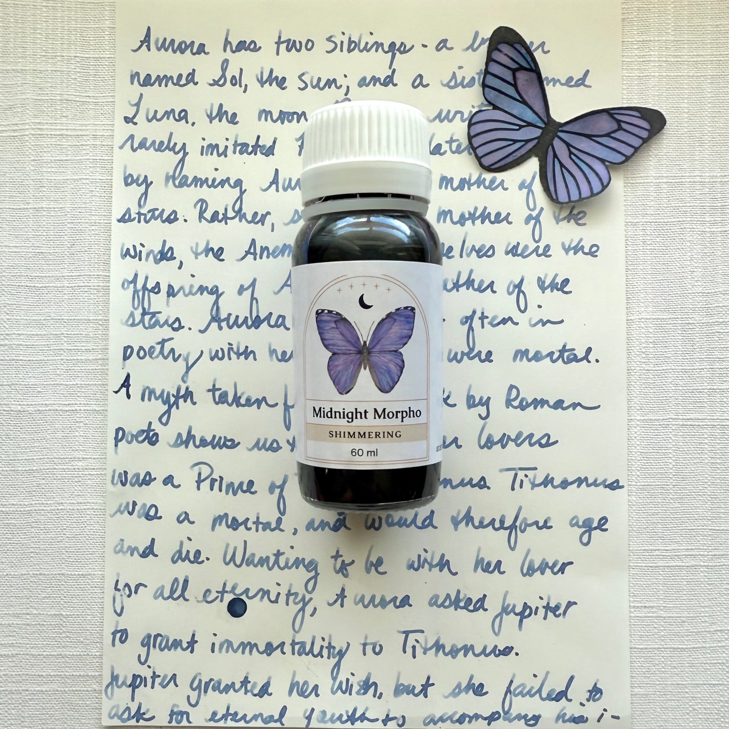 Morpho Collection - fountain pen ink, multiple colors