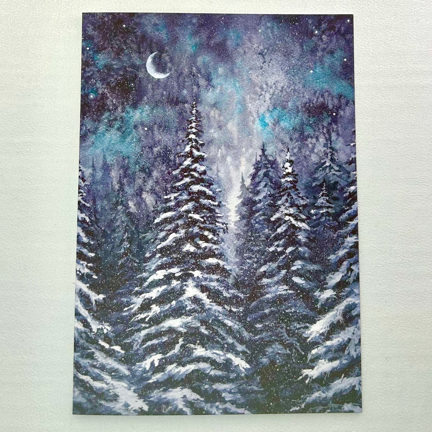 Moonrise over Pines