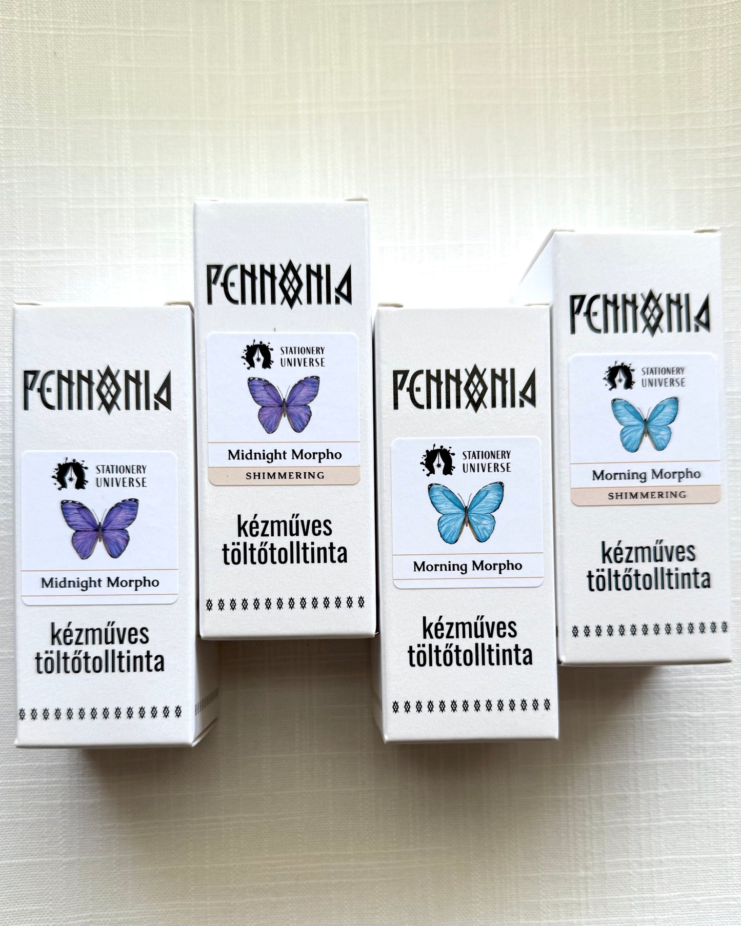 Morpho Collection - fountain pen ink, multiple colors