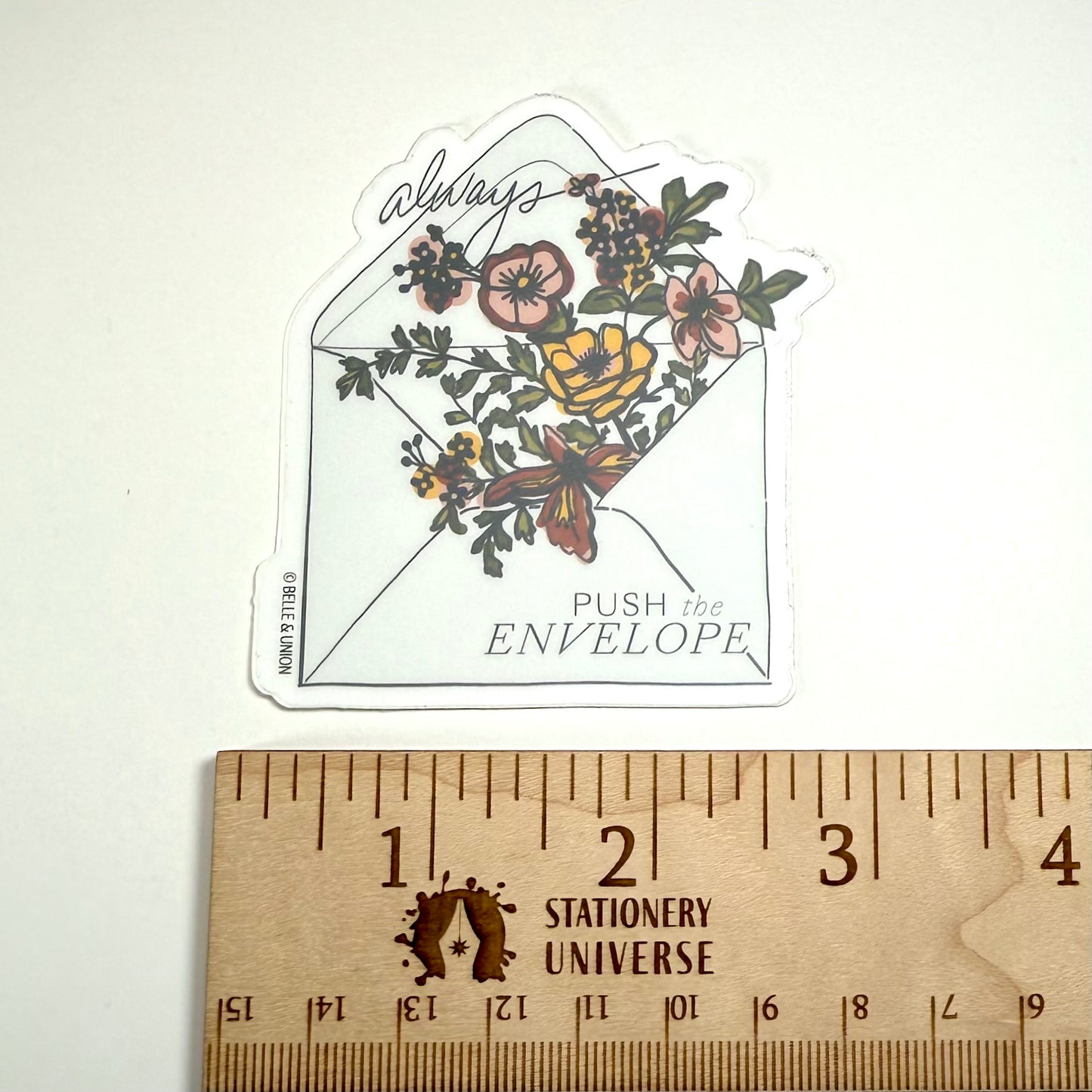 Push the Envelope sticker