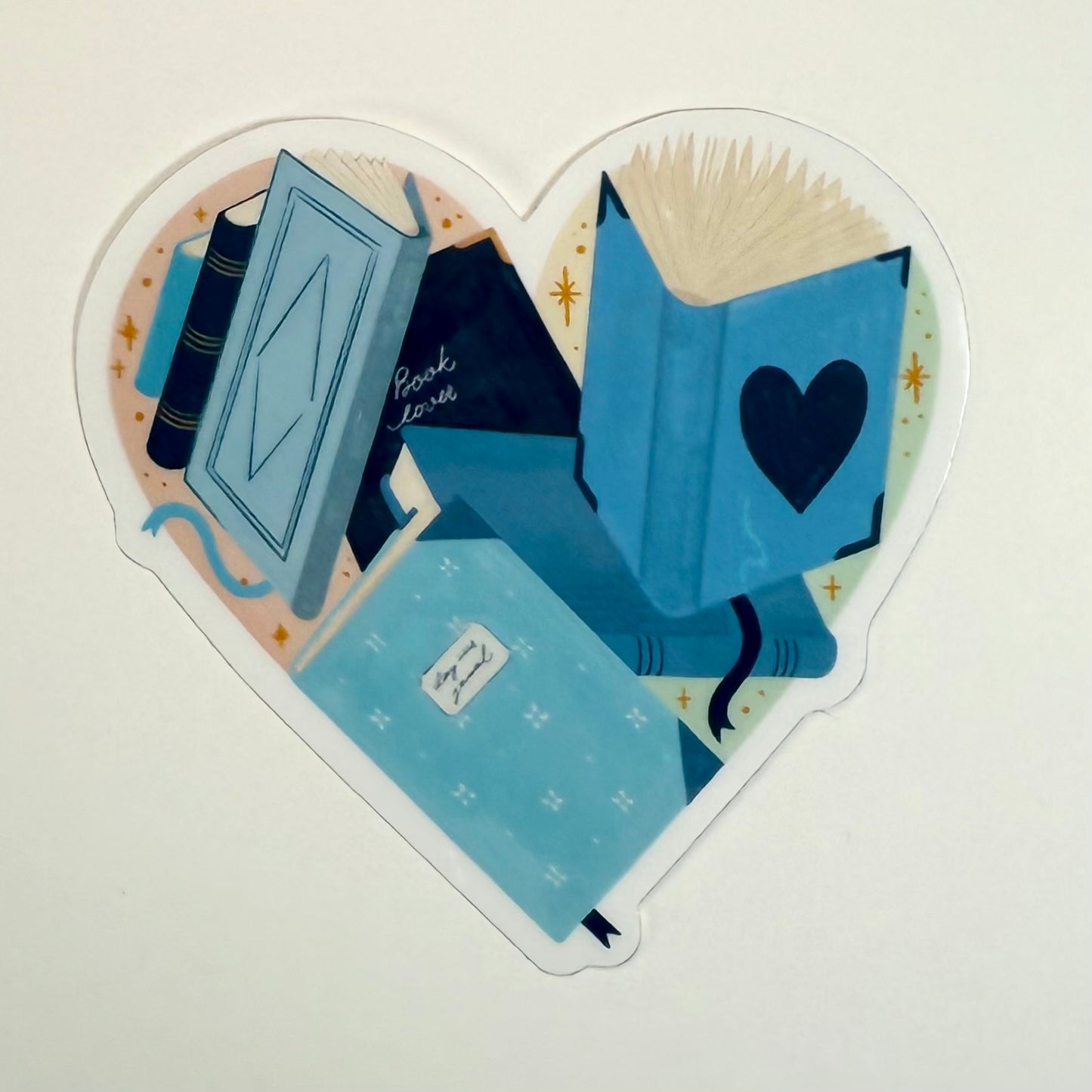 Heart Full of Books sticker