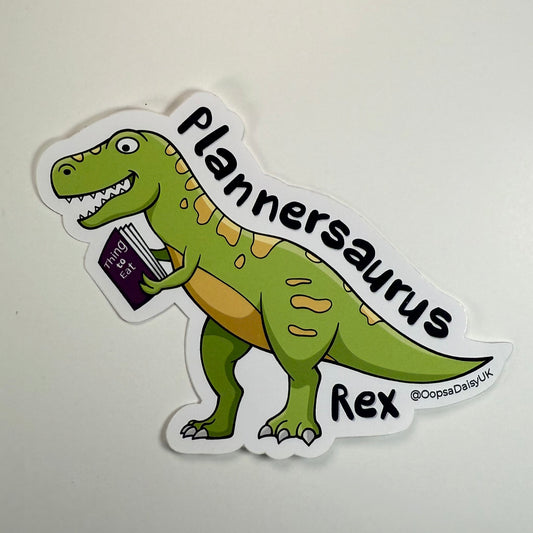 Plannersaurus Rex sticker