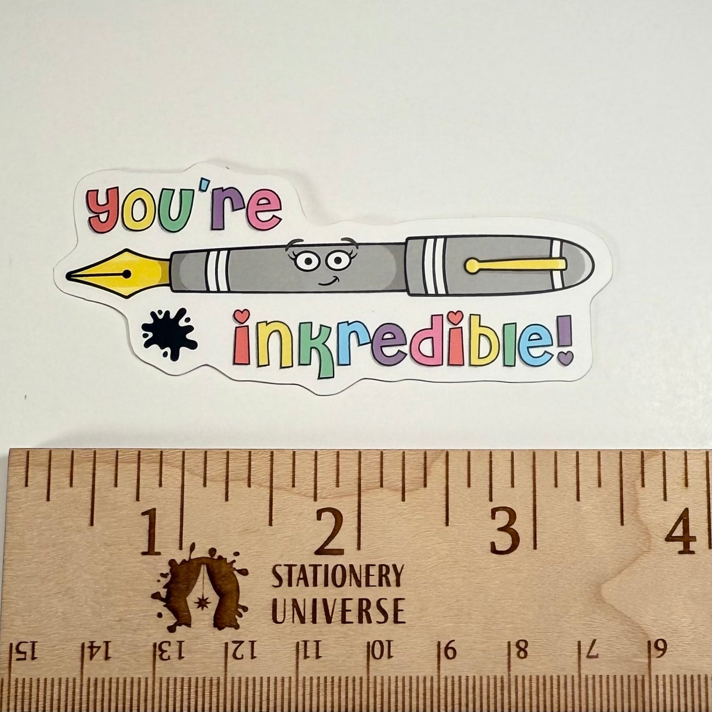 You're Inkredible! sticker