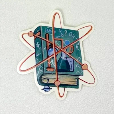 Sci-Fi Book sticker