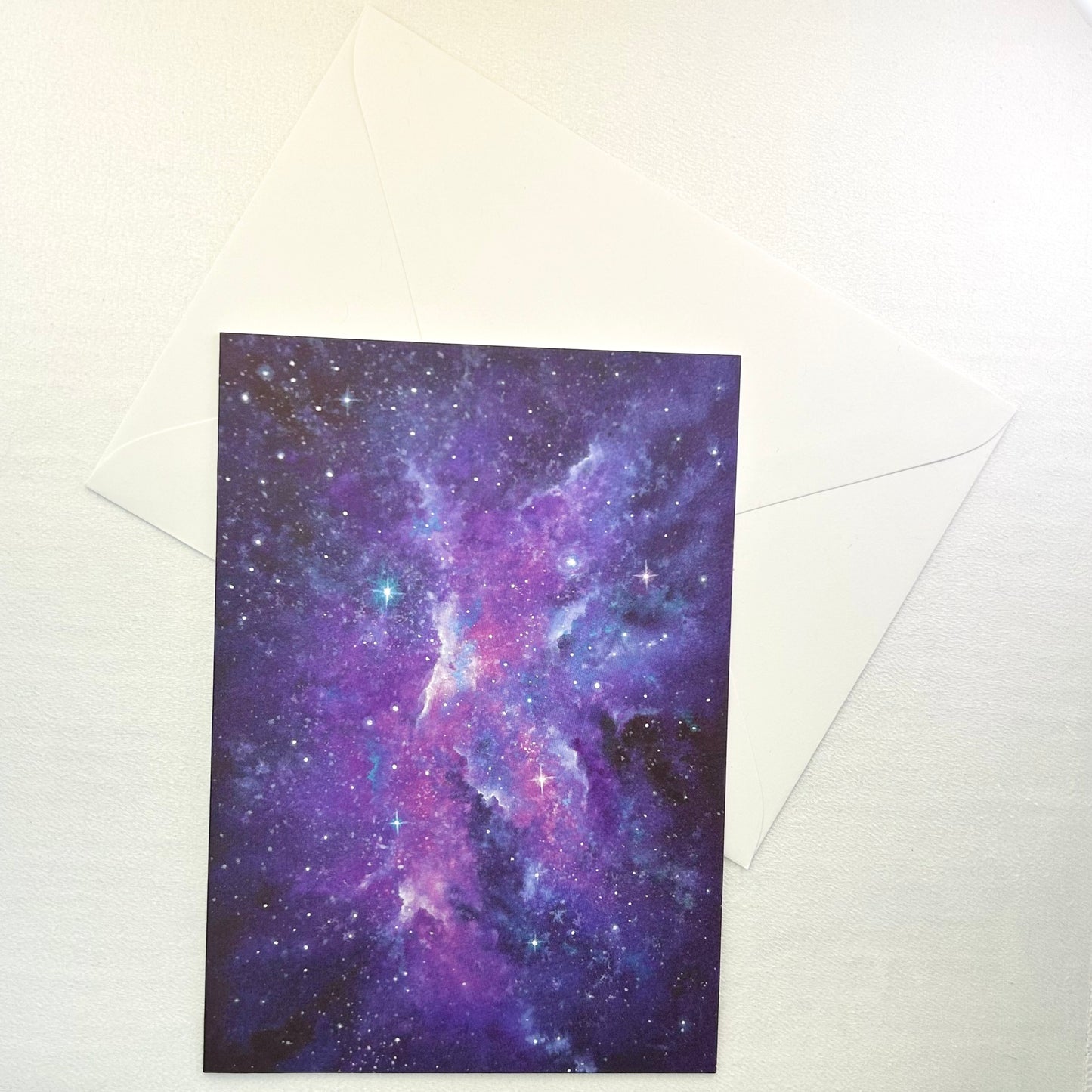 Interstellar Expanse - Set of 6 Cards and Envelopes