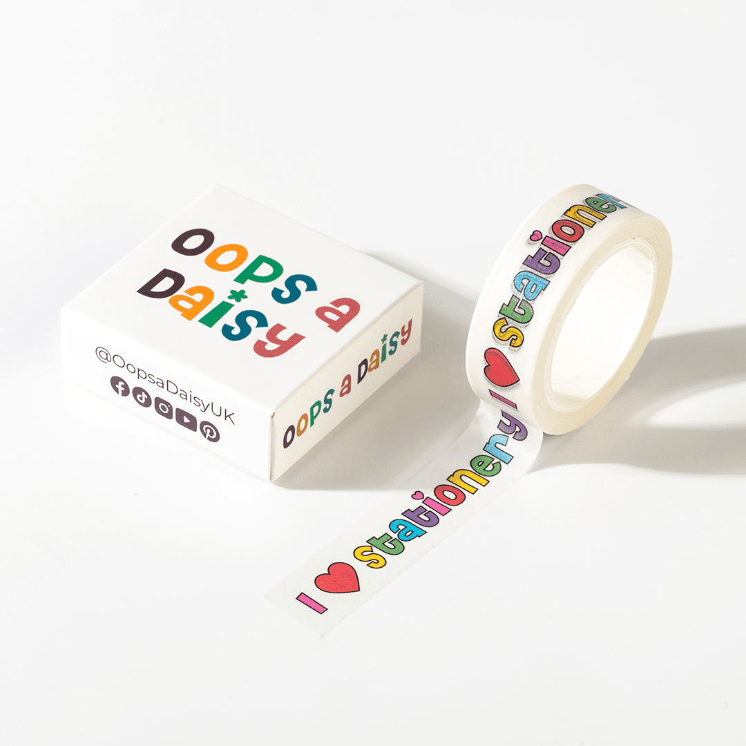 I ♡ Stationery washi tape