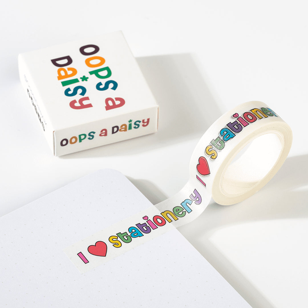 I ♡ Stationery washi tape