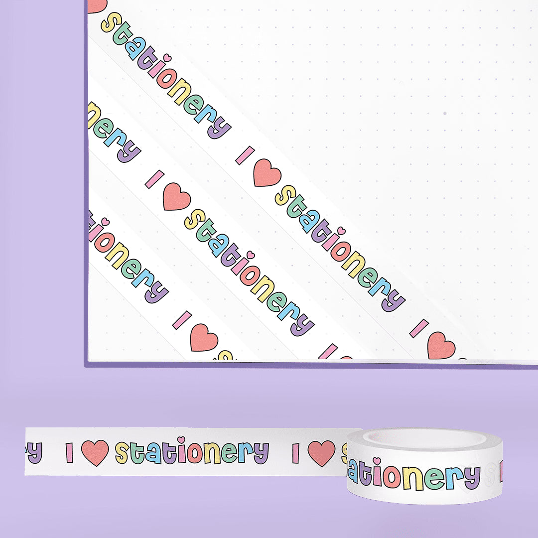 I ♡ Stationery washi tape