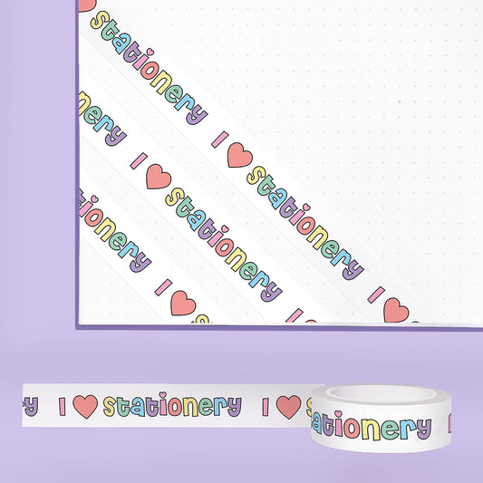I ♡ Stationery washi tape