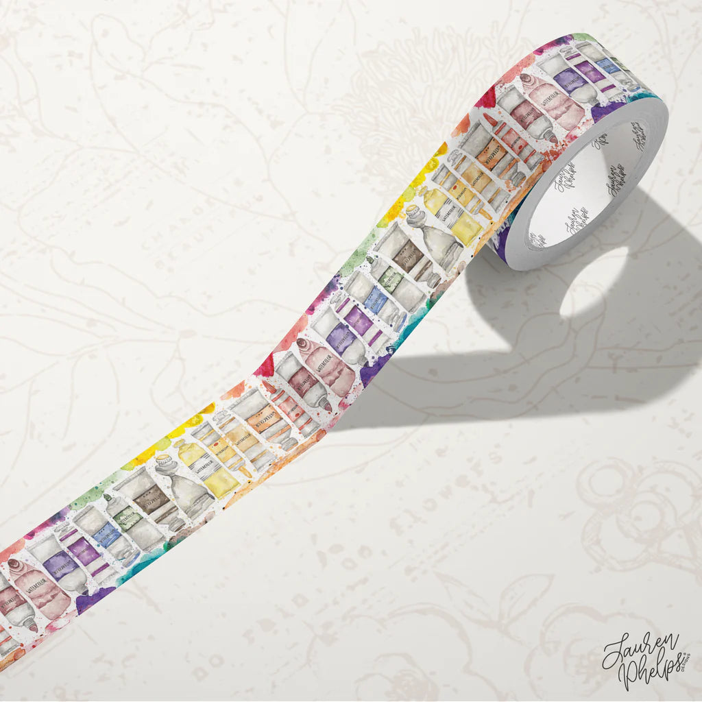 Artist Paint Palette Washi by Lauren Phelps Design