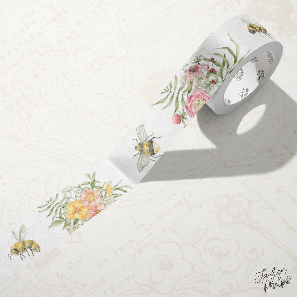 Buzzed Bee-Lieve Washi by Lauren Phelps Design