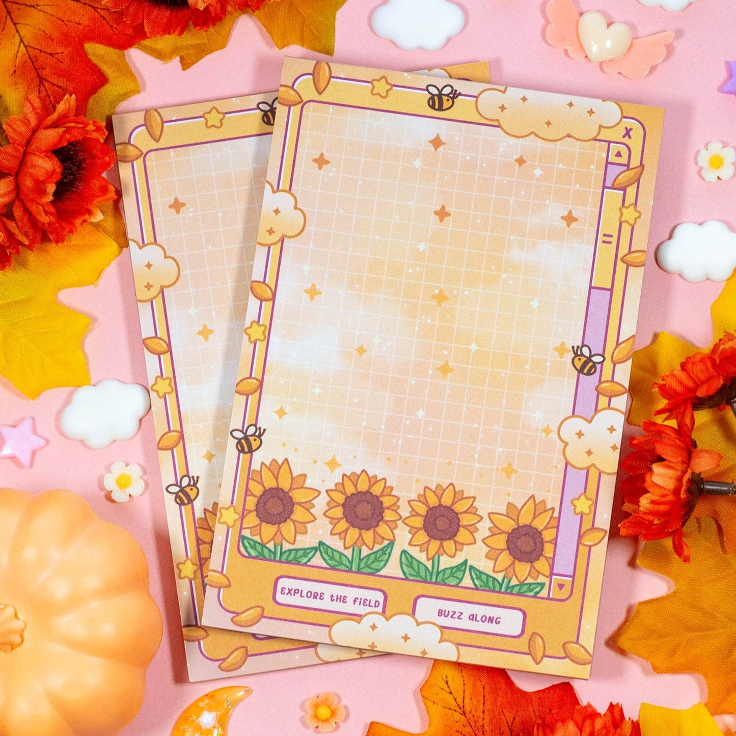 Sunflower Dreams Notepad