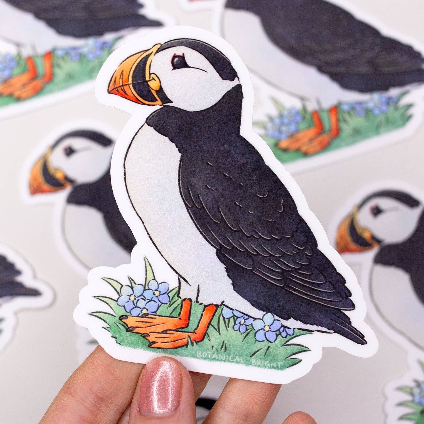 Puffin Vinyl Sticker Decal