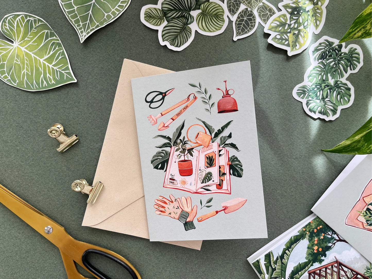 Spring Planting and Gardening Notecard