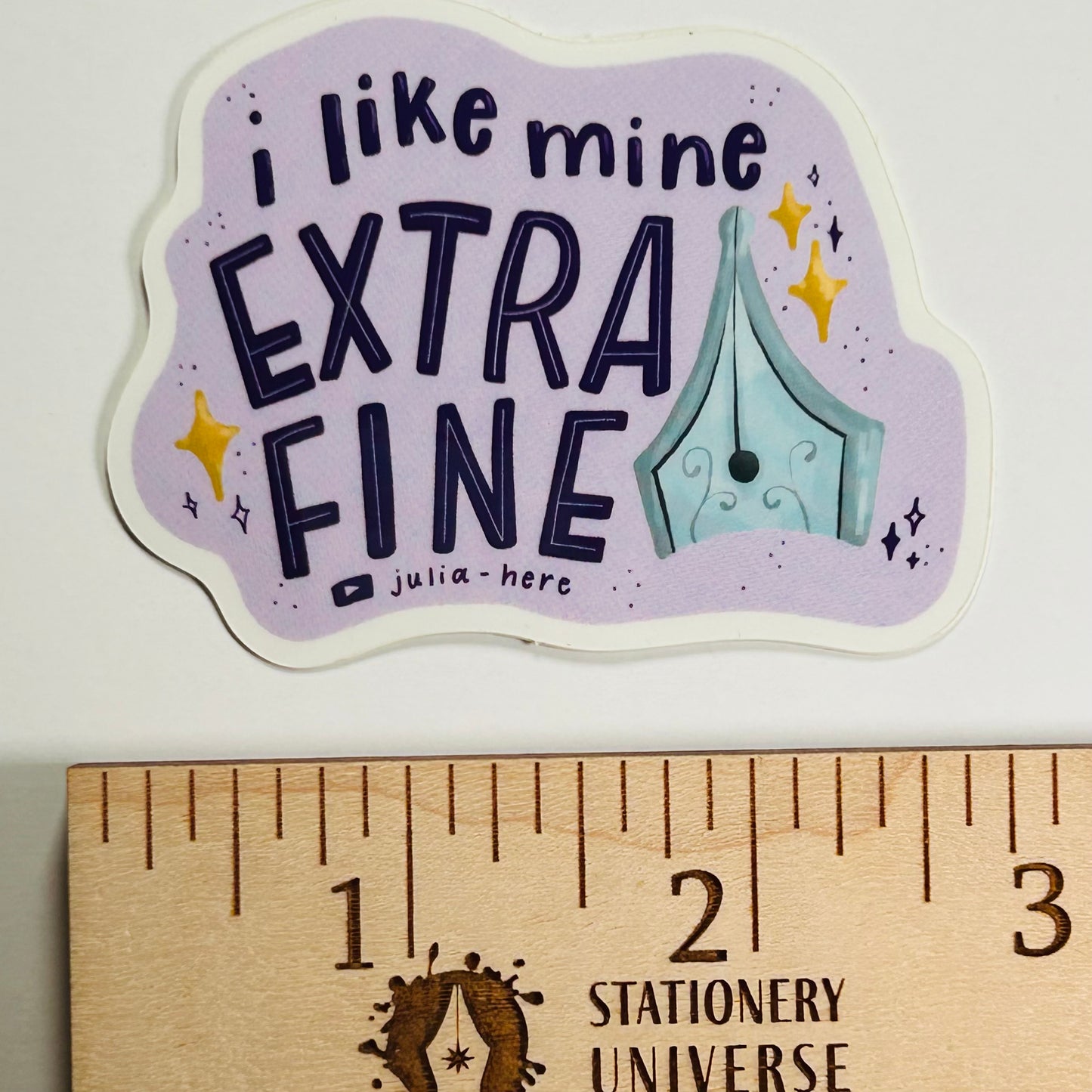 I Like Mine Extra Fine sticker