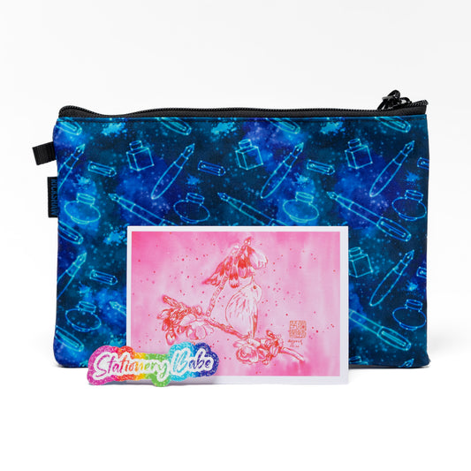Stationery Babe - Rainbow Sparkly Vinyl Decal 🌈