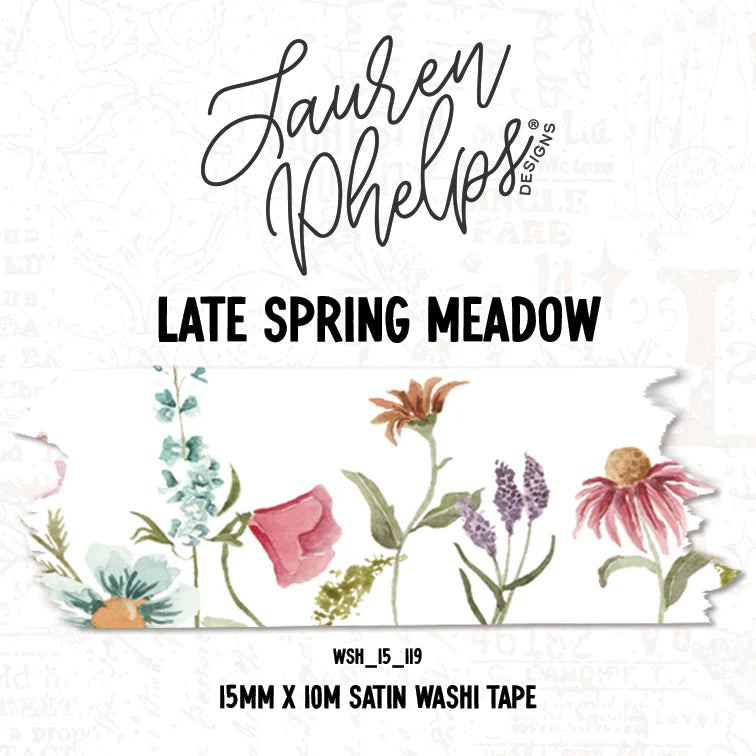 Late Spring Meadow Washi - Lauren Phelps Design