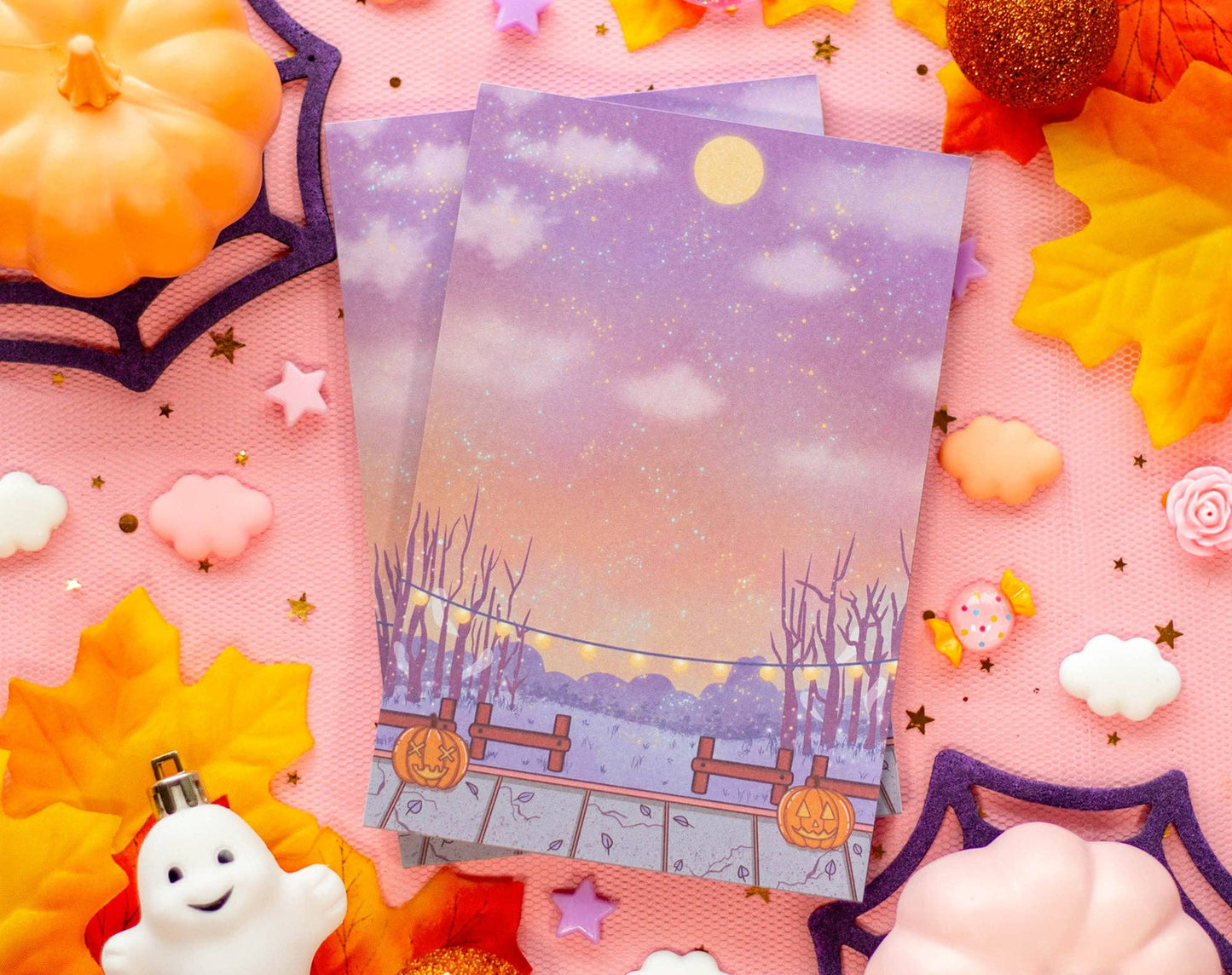 Phantom Park Notepad by Unicorn Eclipse