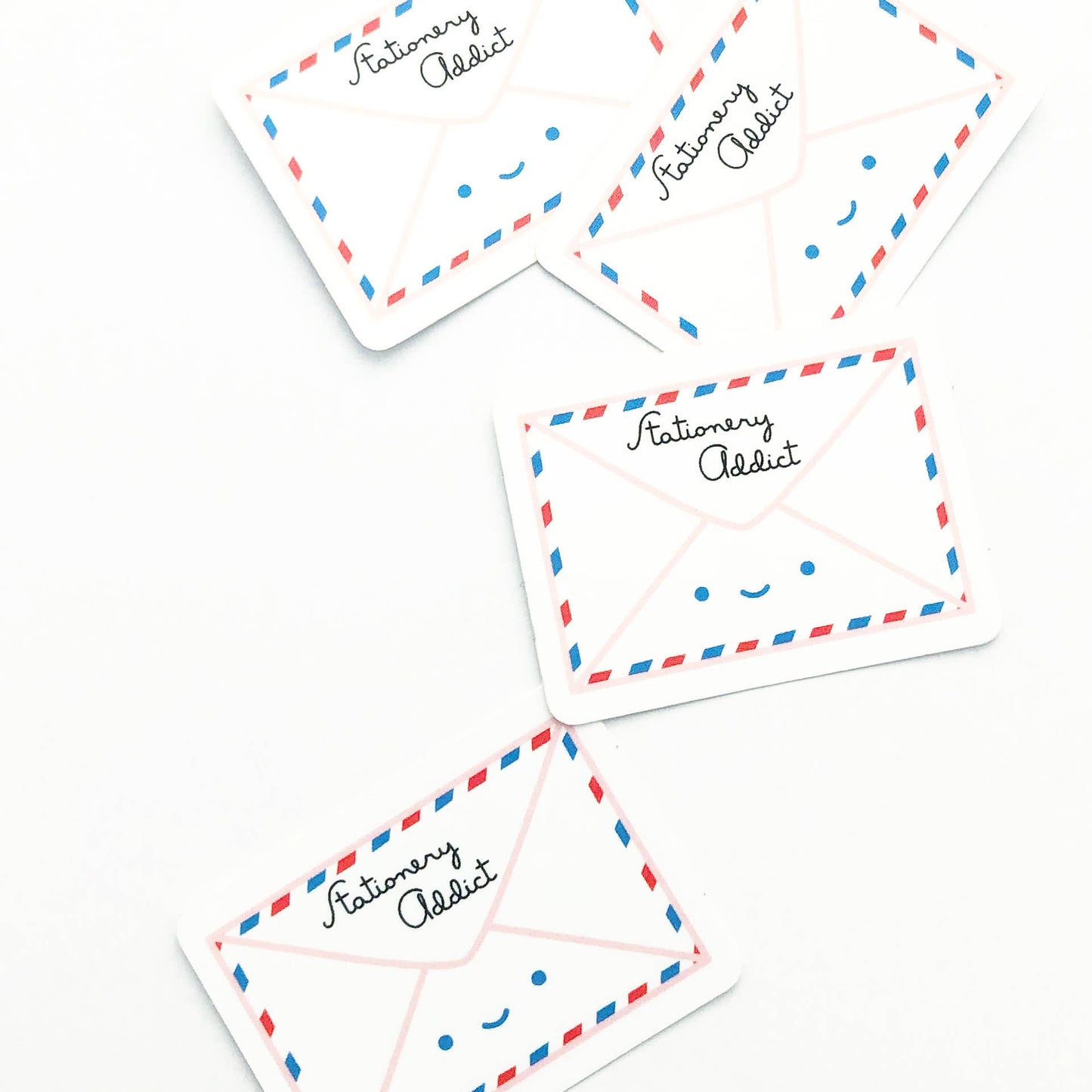 Stationery Love Sticker, Multipack of 3 Stickers: Mailbox / Envelopes