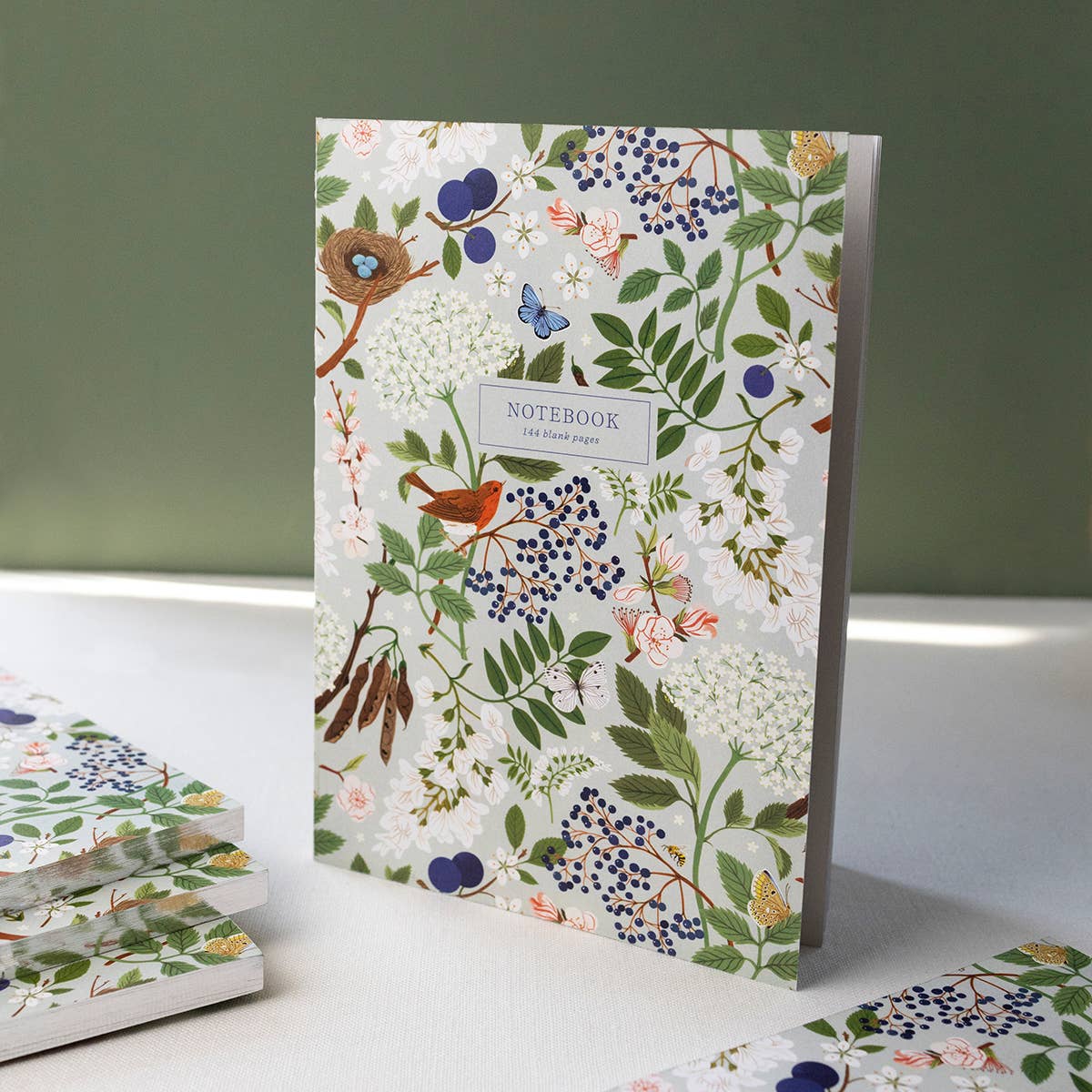 Flowering Trees Deluxe Notebook