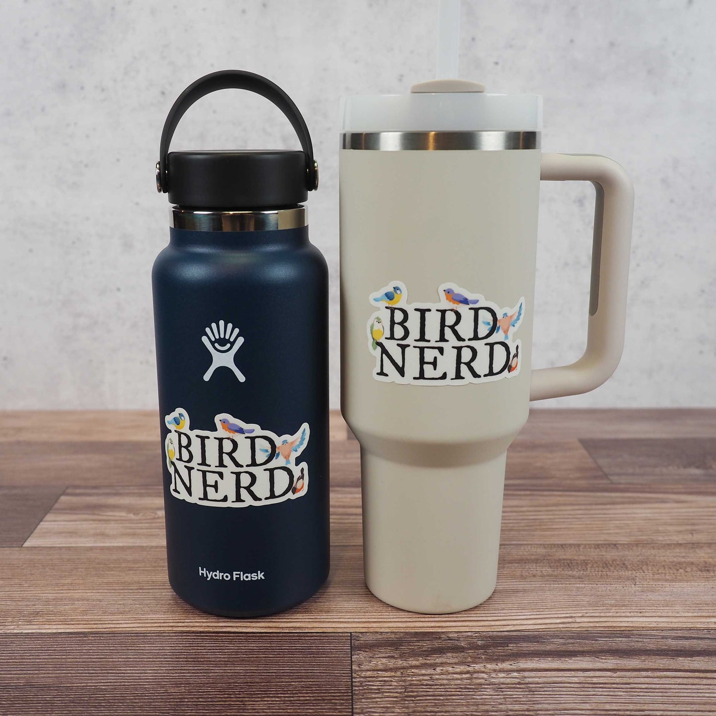 Bird Nerd Birding Vinyl Decal