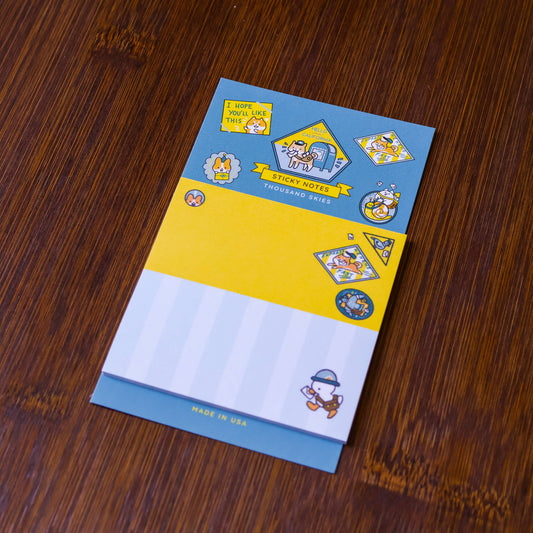 Speedy Delivery Sticky Notes by Thousand Skies